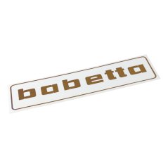 Aufkleber "babetta", GOLDEN (140x37mm) - Babetta