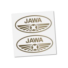 JAWA-Tankaufkleber (550-555), GOLD (2 Stk.)