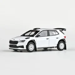 Škoda Fabia IV RS Rally2 (2022), gravel wheels (1:43) - white