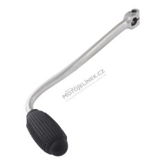Shift lever, POLISHED STAINLESS STEEL - ČZ 125/150, JAWA-ČZ 351-352