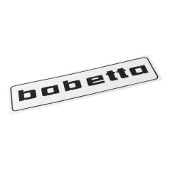 Aufkleber "babetta", SCHWARZ (140x37mm) - Babetta