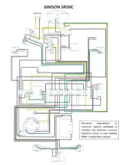 Elektroinstalace (CZ) - Simson SR50C