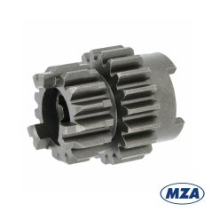 Zahnrad 15Z.+19Z. (4. und 5. Gang), verschiebbar (MZA) - MZ 125/150 ETZ