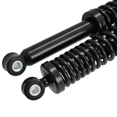 Stoßdämpfer hinten 326 mm / 8/8 mm, SCHWARZ, Satz 2 Stk. (DELUX) – JAWA 50, Babetta