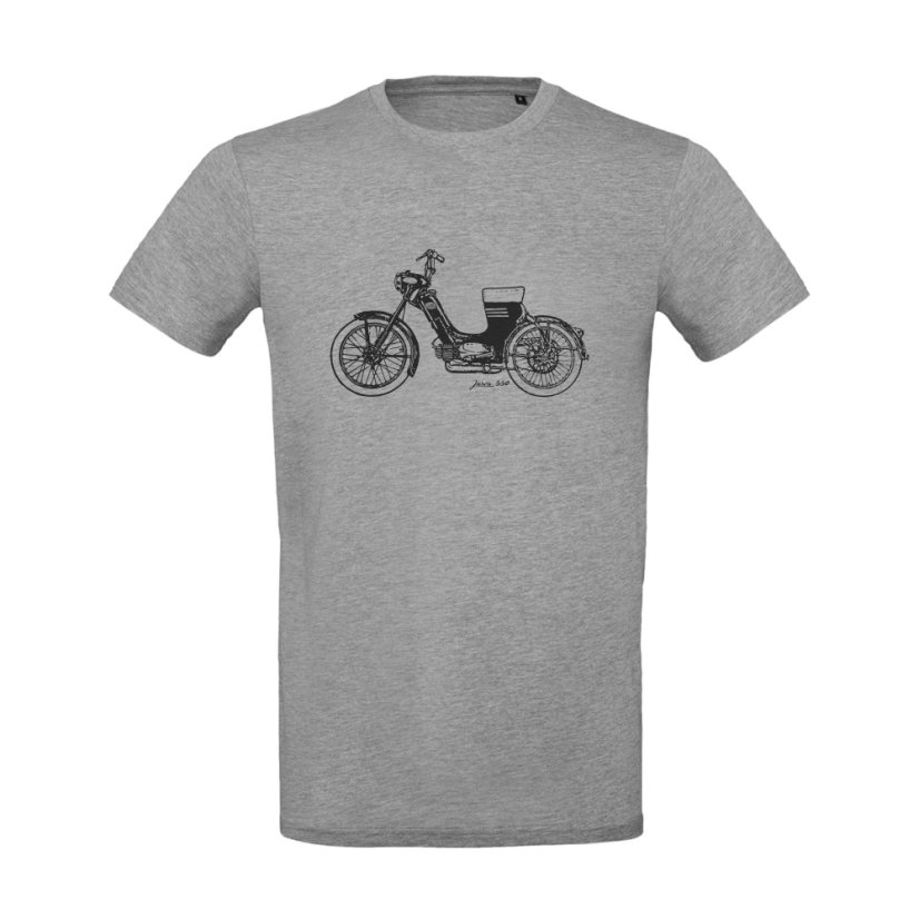 T-Shirt (XXL), grau - JAWA 50 Typ 550 "Pařez"