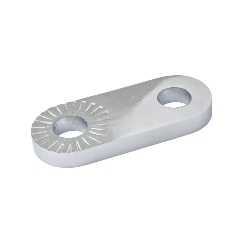 Gerändelter Halter für die vordere Fußraste, CHROM - JAWA, ČZ