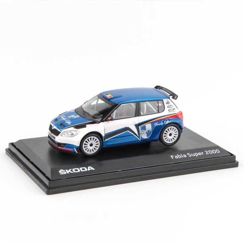 Model Škoda Fabia S2000 (1:43), Freddy Loix / BFO Škoda Rally Team Design 2011