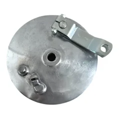 Repasovaný brzdový štít - JAWA 50 05, 20-21, 23 (hladký)