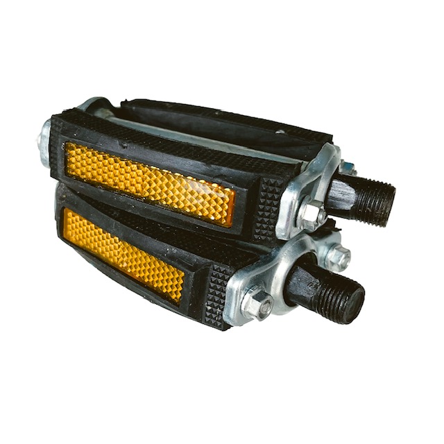 Pedals with reflector, set L+R