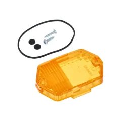 Blinkerkappe, ECKIG / ORANGE, Set (MZA) – Simson, MZ