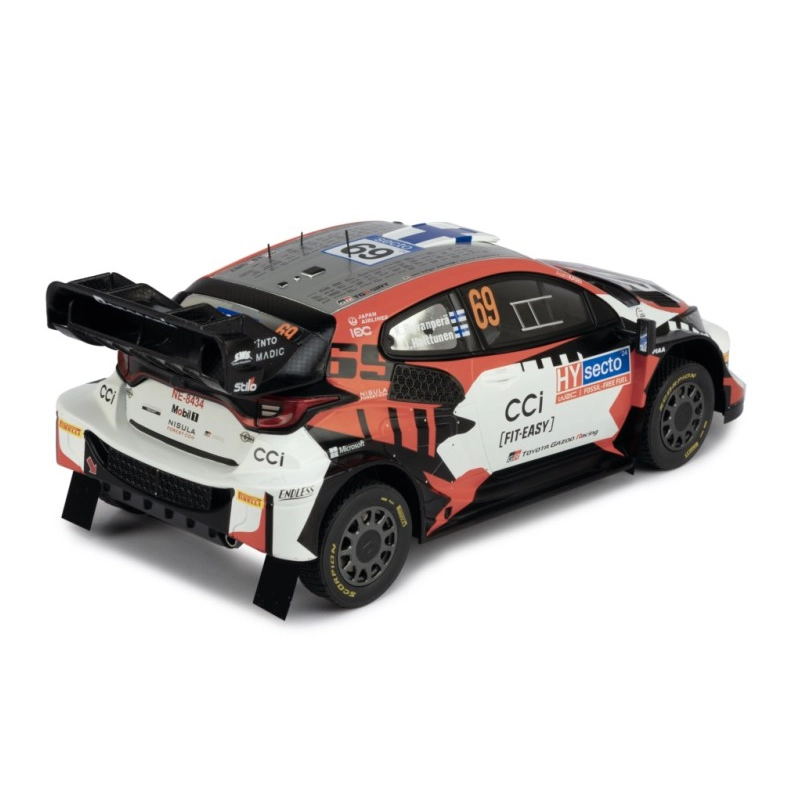 Toyota GR Yaris Rally1 Hybrid, Rally WM, Rally Finland, 2024, #69, K.Rovanperä/J.Halttunen, 1:43 IXO RAM947.22