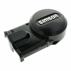 Ignition Cover with Logo, ALUMINIUM - BLACK PAINTED (MZA) - S51, S53, S70, SR50, SR80