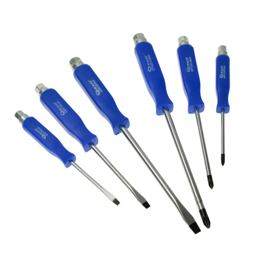 Úderové šroubováky (sada 6ks) CrV