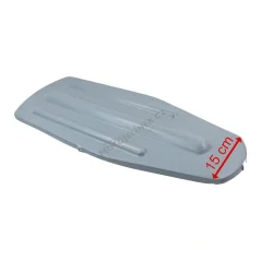 Potah sedla pro plech 15cm, ČERNÝ (na sponky) - JAWA 50 23 (Mustang), JAWA 90