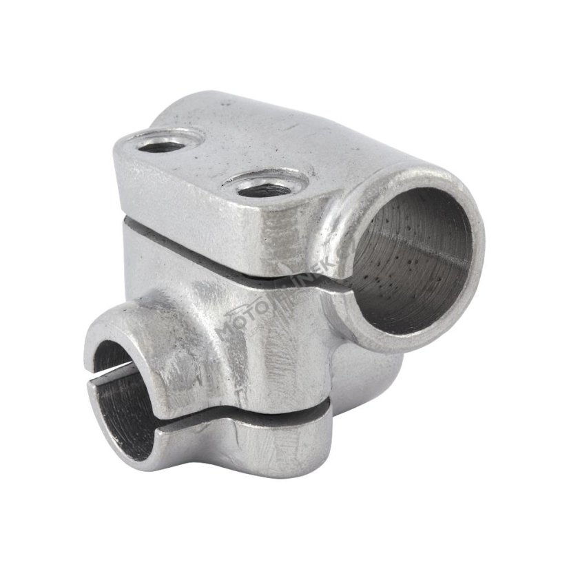Lenkerhalter, CHEMISCH POLIERTER ALUMINIUM - JAWA 50 550-555,05,20