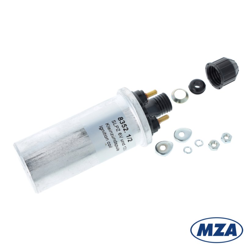 Indukční cívka 6V/12V (kladívko), dlouhá (MZA) - Simson