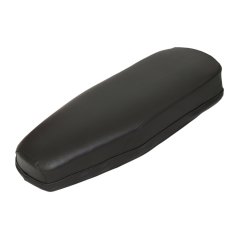 Potah sedla pro plech 13cm, ČERNÝ (na sponky) - JAWA 50 23 (Mustang), JAWA 90