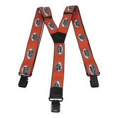 Gumové kšandy ČERVENÉ (černobílé logo) - JAWA