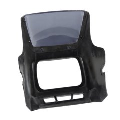 Maska přední lampy, komplet ČERNÁ - JAWA 350 640