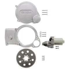 Electric starter for 12V EMZA + PVL, engine M500-M700 (MZA) - Simson