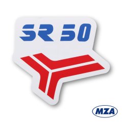 Aufkleber für das Fach SR 50 (MZA) - Simson SR