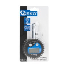 Digital Tyre Pressure Gauge 0–13.8 bar GEKO
