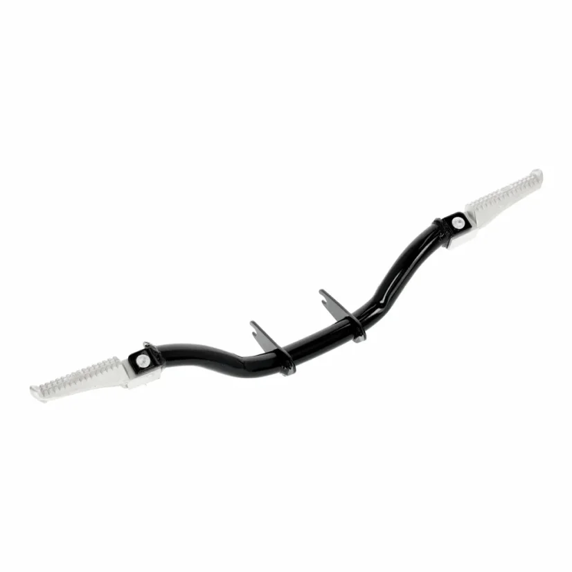 SPORT-Fußrastenträger mit klappbaren Aluminium-Fußrasten, SCHWARZ (MZA) - Simson S50, S51, S53, S70 SPORT-Fußrastenträger mit klappbaren Aluminium-Fußrasten, SCHWARZ (MZA) - Simson S50, S51, S53, S70