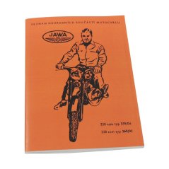 Catalog of sparew parts - JAWA 250/350 Panelka
