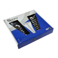 Ringschlüssel im Etui, POLIERT 6-22 mm (12-teiliges Set)