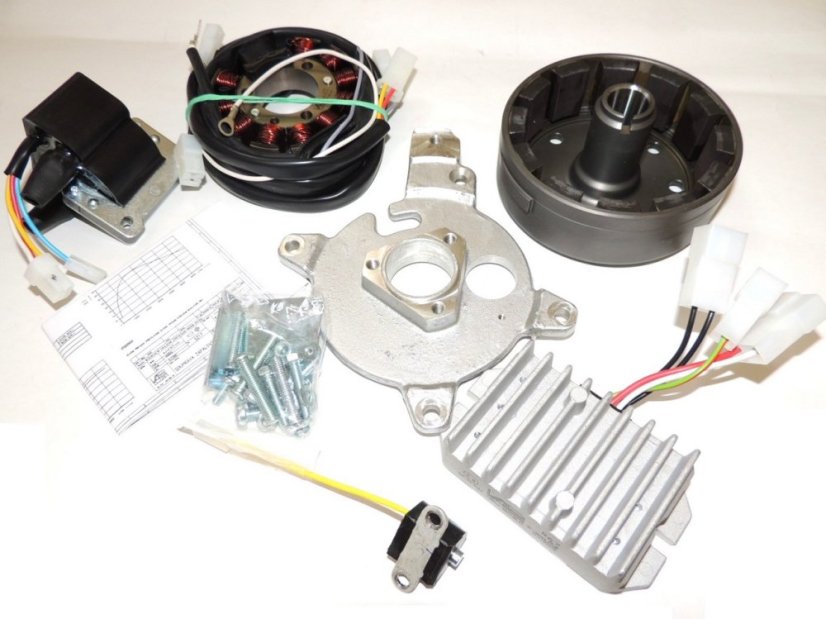 Bezkontaktní zapalování VAPE (SZ17) 2-válec / 12V - JAWA 350 638-640