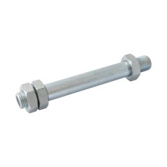 Tyčka blinkru s maticemi (délka 12cm) - JAWA 350 634-640, ČZ 487-488