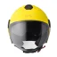 Offener Helm GMS GELATO Limone (ZITRONE) - Sonnenblende, ECE 22.06