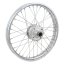 Wheel complete 16x1,4", REAR (New wheel hub CZ), ZINC - Babetta